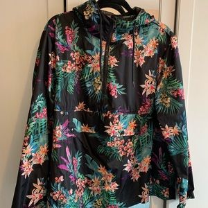 Windbreaker Jacket with Front Pocket